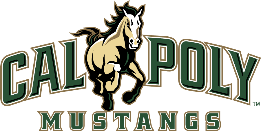 Cal Poly Mustangs 2011-2016 Primary Logo diy DTF decal sticker